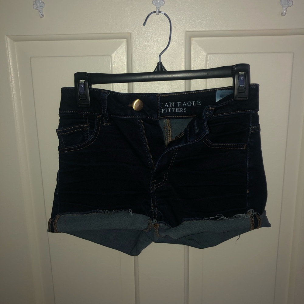 AE Dark Navy Shorts